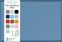Load image into Gallery viewer, Dog Food Mat - 28x18 Raised Edges Dogs Mat for Food and Water Prevent Spill, Waterproof Cat Food Mats Protect Floors, Easy Clean Dog Bowl Mats for Food and Water, Silicone Pet Feeding Placemats