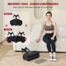 Load image into Gallery viewer, Ocdin Partner Ab Roller Wheel with Elbow Support- Two-Person Core Trainer