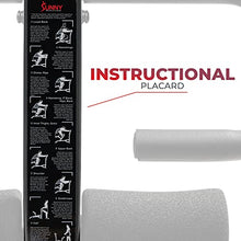 Load image into Gallery viewer, Sunny Health & Fitness Full Body Stretch Machine, Versatile Padded Trainer Back Stretcher, Stretching Equipment with Pivoting Seat, Self-Leveling Pedals, and Multi-Use Handlebar - SF-BH621002