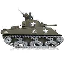 Load image into Gallery viewer, Heng Long US in Stock, 1/16 Customized Pro Version 7.0 M4A3 Sherman RC Tank 3898 Barrel Retractable Idle Smoking