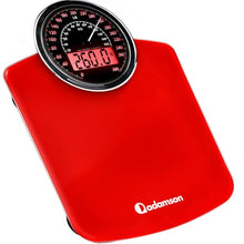 Load image into Gallery viewer, Thick Tempered Glass - Extra Large Display - Easy to Read Digital Bathroom Scale - New - Red