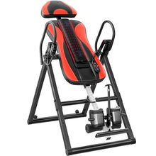Load image into Gallery viewer, YOLEO Inversion Table Training Equipment Massage & Heat Inversion Table ITM280 Back Pain Relief Equipment w/Remote Control, Reversible Ankle Holders, Heavy Duty up to 320lbs