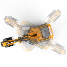 Load image into Gallery viewer, KidsFaves Pro-Grade Remote Control Excavator for Adult Metal Micro-Scale RC Construction Model with Leadscrew Digging System, Dual Battery Includes Portable Carry Case