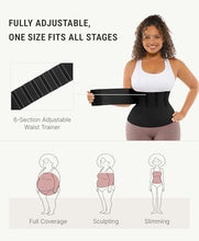 Load image into Gallery viewer, FeelinGirl Waist Trainer for Women Bandage Wrap Trimmer Belt Long Torso Tummy Wraps