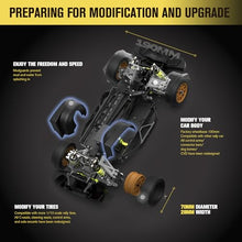Load image into Gallery viewer, 1/10 Brushless RC Cars, Rally Car, RTR for Beginner, 40+ MPH, 4WD, Waterproof Electronics, Carbon Fiber, Blue, Ages 14+