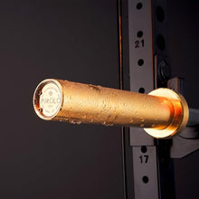 Load image into Gallery viewer, Mikolo 7ft Olympic Barbell, Barbell for Weightlifting and Powerlifting 45lb (6ft,Gold)