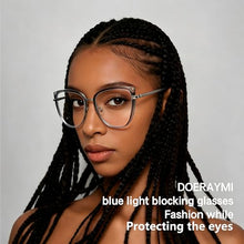 Load image into Gallery viewer, DOERAYMI Blue Light Glasses For Woman,Computer Blue Light Blocking Glasses,Fashion Accessories with Anti-Glare,UV Protection,Screen Fatigue Relief