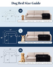 Load image into Gallery viewer, IUUI Dog Bed/Mat for Couch,Faux Rabbit Fur Pet Sofa Furniture Protector