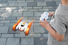 Load image into Gallery viewer, LEXiBOOK- Crosslander Luminous Terrain Car, Wrist Remote, Rechargeable, Electronic Action Kit, White/Orange, Color