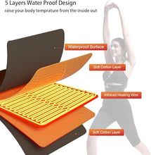 Load image into Gallery viewer, 360° Whole Circle Heat Sauna Belt Abs Sculptor Vibration Massager Fast Heating Stomach Cellulite Removal Waist and Abdominal Trainer Lower Back Pain Relief Body Shape ab Toner Machine Belly Exercise