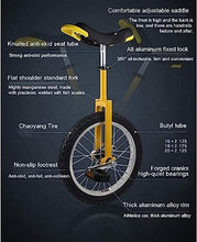 Load image into Gallery viewer, Unicycle 20 Inch Wheeled Adult and Adolescent Comfortable Saddle Seat Mountain Tires for Both Men and Women