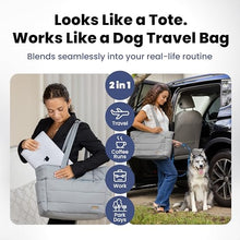Load image into Gallery viewer, Rubyloo Puffer Dog Travel Bag for Dog Moms, Diaper Bag with Travel Bowls