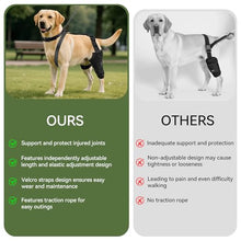 Load image into Gallery viewer, Dog Knee Brace for Back Leg, Adjustable Dog Leg Brace for Torn ACL Hind Leg Support, Joint Stability, Injury Recovery, Pain Relief, Dogs Rear Leg Wrap Harness Set with Collar and Leash