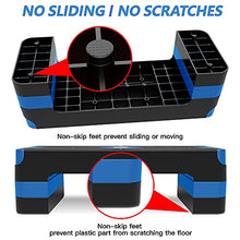 Load image into Gallery viewer, GYMMAGE Aerobic Exercise Step, Adjustable Aerobic Stepper for Exercise, Workout Step Platform for Step Up, 26.5" Step Deck with 4” 6” 8” Adjustable Height Risers, Women Home Gym Cardio Fitness