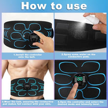 Load image into Gallery viewer, YDFAC AB Stimulator, AB stimulator Muscle Toner, ABS Stimulator Abdominal, for Abdomen, Arms, Legs. Fitness Belt KLT-07 Blue