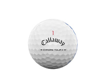 Load image into Gallery viewer, Callaway Golf Chrome Tour X 2026 Golf Balls(White Triple Track,One Dozen)