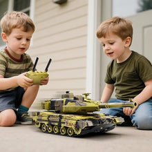 Load image into Gallery viewer, Supdex 1/24 RC Tank -2.4Ghz Remote Control Army Tank with 360°Rotating Turret, Auto Demo, Sound