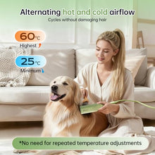 Load image into Gallery viewer, Dog Dryer for Pet Grooming,Pet Neck-Hanging Hair Dryer,Alternating Hot and Cold Airflow.Handheld & Hands-Free.Low-Noise, Ultra-Lightweight.High Wind Speeds.Adjustable Heat & Speed