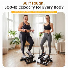Load image into Gallery viewer, NEWBULIG Mini Stepper for Exercise at Home Stair Step Machine for Indoor Fitness Portable Home Gym Stepper for Full Body Workout 300lb Weight Capacity