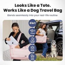 Load image into Gallery viewer, Rubyloo Puffer Dog Travel Bag for Dog Moms, Diaper Bag with Travel Bowls