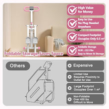 Load image into Gallery viewer, Stair Stepper for Home - Vertical Climber Workout Machine with Stable Frame, Adjustable Handlebar for Full-Body Exercise (Pink)