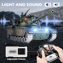 Load image into Gallery viewer, Supdex RC Tank, 1:18 Alloy Metal US M60 Remote Control Army Model Toys