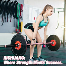 Load image into Gallery viewer, RICHUANG 7ft Olympic Barbell Weight Bar for Weightlifting -500LBS-Pink