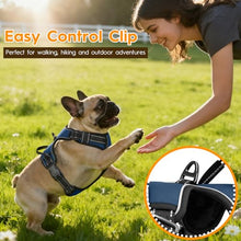 Load image into Gallery viewer, No Pull Dog Harness, No-Choke Soft Padded Reflective Dog Vest Harness with Front Clip & Top Handle, 2 Quick-Release Buckles, Adjustable for Small Medium Large Dogs
