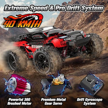 Load image into Gallery viewer, Lvcdzr 1:18 RC Cars, 2.4GHz 4WD High Speed 40 KM/H Remote Control car with Drift Wheel