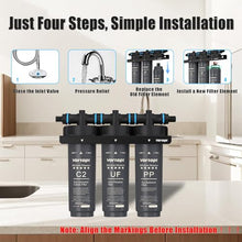 Load image into Gallery viewer, Vortopt F02-C2/UF/PP Under-Sink & Countertop Filtration, NSF Certificated