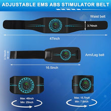 Load image into Gallery viewer, LESOFI ABS Stimulator Muscle Toner EMS Muscle Stimulator Machine for Abdomen/Arms/Legs Electrode (3packs)