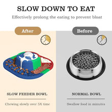 Load image into Gallery viewer, JOJDZD Dog Lick Bowl with Interactive Rolling Ball & Slow Feeder, Colorful