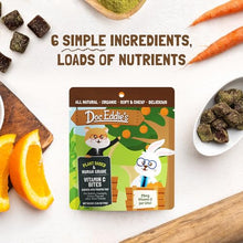 Load image into Gallery viewer, DOC EDDIE'S Vitamin C Bites Soft & Chewy Treats for Hamster, Rabbit, Chinchilla, Bunny, Gerbil, Mouse, Rat, Hedgehog, Squirrel, & Guinea Pig Friendly - Made w/Real Fruit & Organic, New & Tastier
