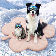 Load image into Gallery viewer, Vagascape Dog Cooling Mat, Washable Pet Cooling Mat, 35" x 33" Thick & Durable Large Cooling Mat for Dogs, Portable Foldable Premium Cooling Pad for Indoor, Outdoor, Travel, Camping, Patio and Beach