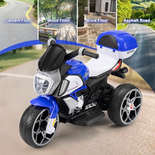 Load image into Gallery viewer, 6V Kids Electric Motorcycle, 3 Wheels Ride on Motorbike for Boys Girls Ages 3-8, Connect with Phone