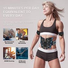 Load image into Gallery viewer, Fitness Belt Abs Stimulator Muscle Training Fitness Workout Equipment Ab Core Toner Belt for Abdominal/Arm/Leg For Home Use