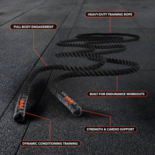 Load image into Gallery viewer, Spalding - Battle Rope for Strength & Conditioning, 22 ft Heavy Duty Training Rope for Cardio, Endurance & Full Body Workout, Durable Fitness