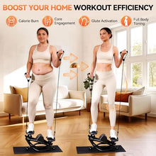Load image into Gallery viewer, Rock Stepper - Steppers for Exercise at Home, Portable Stepper Side to Side with Digital Display & Resistance Bands, 330 LBS Capacity Full Body Workout Low-Impact Knee-Friendly 3D Stair Stepper