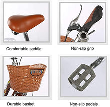 Load image into Gallery viewer, Adult Tricycle - 3 Wheel Bikes for Adults Shopping Tricycle for Adults 3 Wheel Bike Adult Seniors Tricycle 14 Inch Three-Wheeled