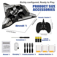 Load image into Gallery viewer, ZzzMgzzZ Foam Remote Control Airplanes for Kids & Adults | Easy Control, Great for Beginner and Teenagers, with Stable Hovering, 360° Flips (Jet)
