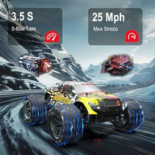 Load image into Gallery viewer, DEERC RC Cars High Speed Remote Control Car for Adults Kids 30+MPH, 1:16 Scales 4WD Off Road RC Monster Truck
