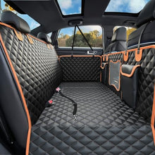 Load image into Gallery viewer, Back Seat Extender for Dogs,Dog Car Seat Cover for Back Seat with Hard Bottom Holds 500 lbs,Car Seat Protector,Waterproof Extender for Dogs,Dog HammockPet Bed for Full-Size Cars,SUVs, Small Trucks