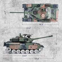 Load image into Gallery viewer, Supdex RC Tank, 1:18 Alloy Metal US M60 Remote Control Army Model Toys