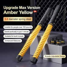 Load image into Gallery viewer, IPO 2026 Upgrade Weighted Ropeless Battle Ropes, Heavy Duty Portable Cordless Battle Ropes for Home Gym, home fitness workout Rope for Strength Building suitable Men & Women (Yellow, Yellow Max)