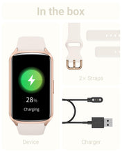 Load image into Gallery viewer, Amzhero Health Fitness Tracker with 24/7 Heart Rate, Blood Oxygen -Starlight