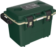Load image into Gallery viewer, Pelican 14 Quart Personal Lunch Box Cooler (Hunter Green/Tan)