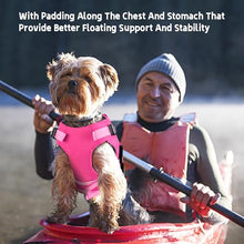 Load image into Gallery viewer, Dogcheer Dog Life Jacket with Double Rescue Handle, Reflective Dog Life Vest for Swimming Boating, Adjustable Pet Swim Vest Dog Flotation Device DFD for Small Medium Large Dogs - Pink XS