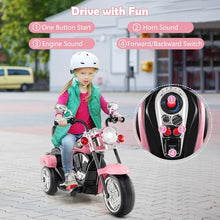 Load image into Gallery viewer, Costzon Kids Motorcycle, 6V Battery Powered Ride on Chopper Motorcycle w/Horn, Headlight