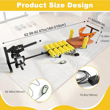 Load image into Gallery viewer, WUGCHDA Electric Alternative Inversion Traction Table, Back Stretcher Traction Table for Spine Stretching, Full Body Traction Machine Bed for Home (Yellow, Electric Small)
