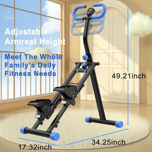 Load image into Gallery viewer, Stair Stepper for Home-Upgrade Vertical Climber Workout Machine for Full-Body Exercise -Blue